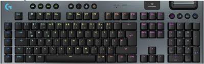 LOGITECH G915 X LIGHTSPEED Low-Profile Wireless Gaming Keyboard-BLACK-DEU-2.4GHZ/BT-N/A-EMEA28i-935-